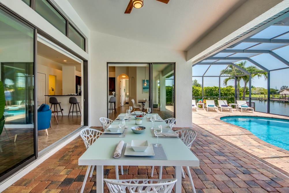 Lanai in der Villa Destiny