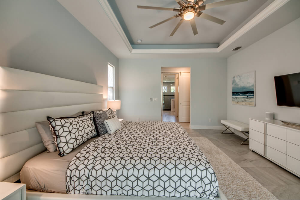 Schlafzimmer in der Villa Endless Summer