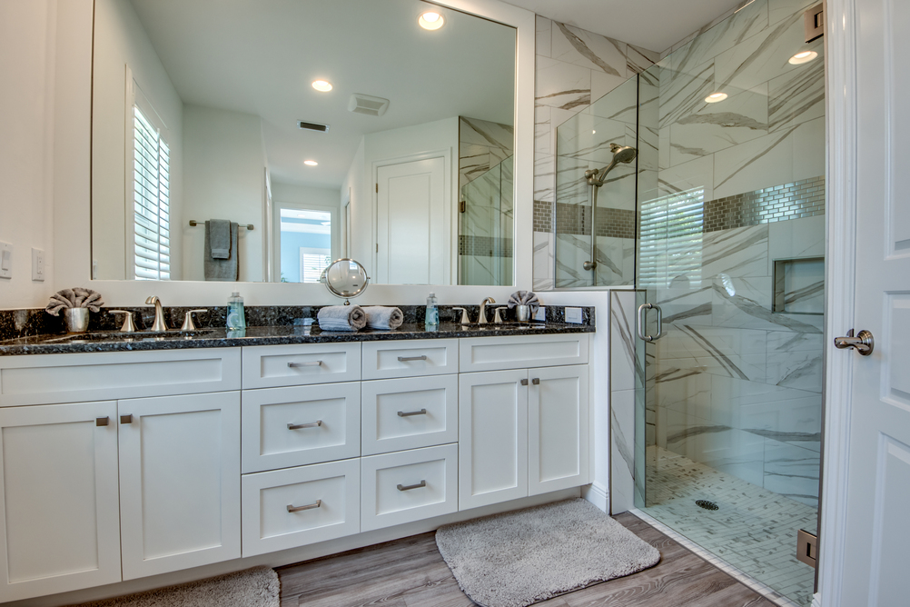 Badezimmer in der Villa Perfect Life
