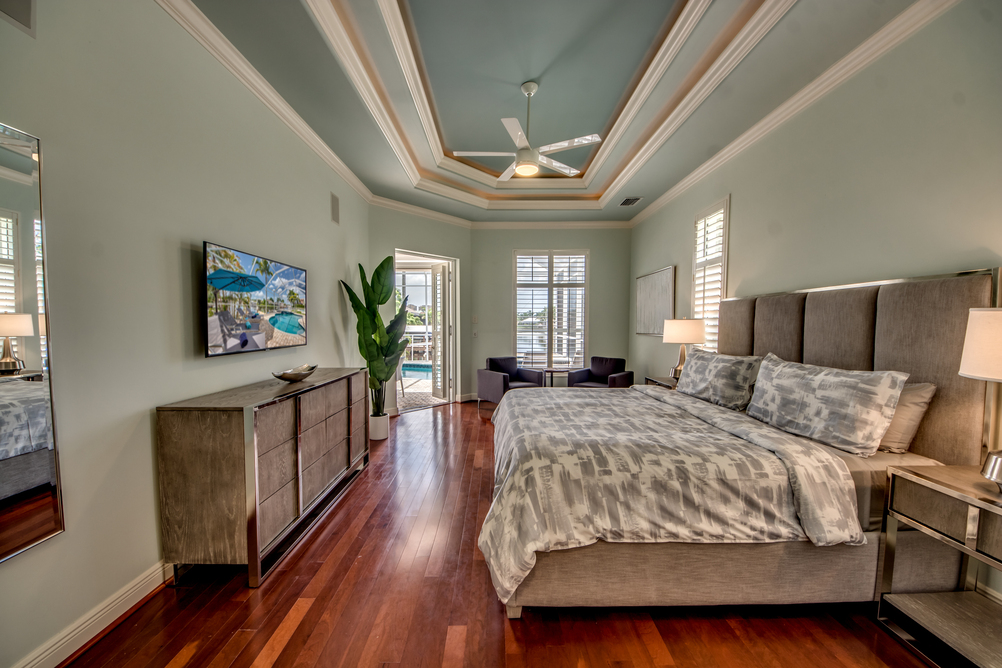 Master Bedroom in der Villa Plantation
