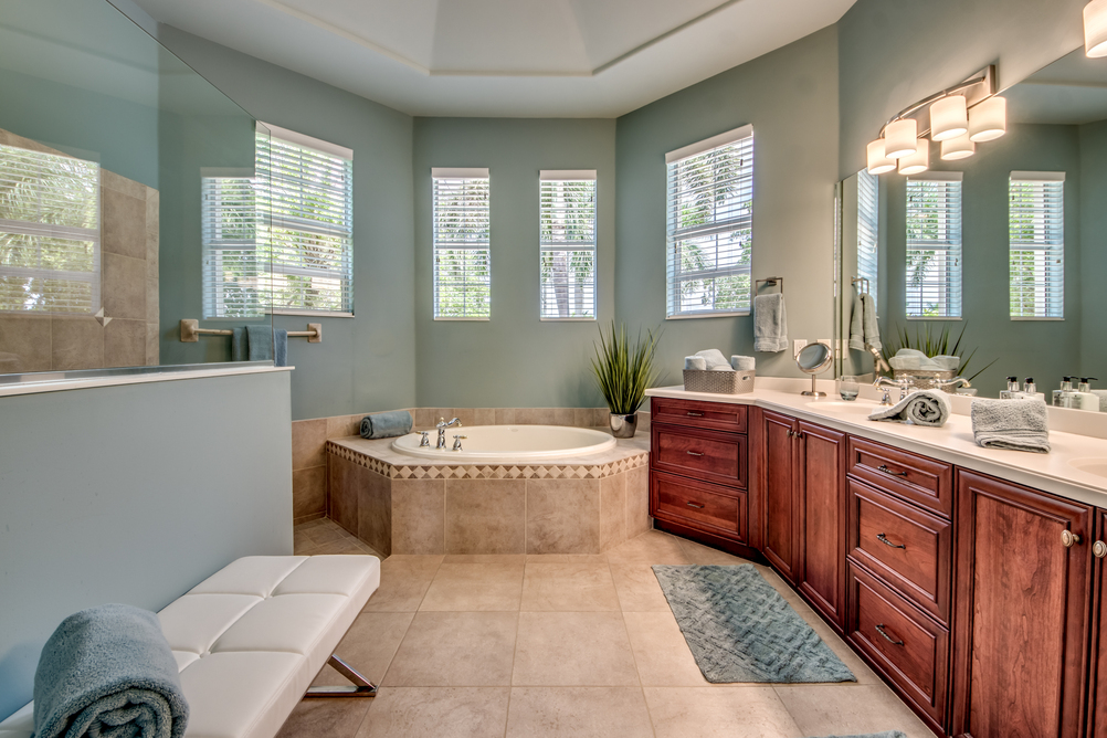 Master Bathroom in der Villa Plantation