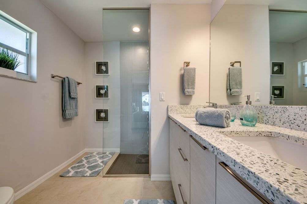 Master Bathroom in der Villa Sunshine Bay