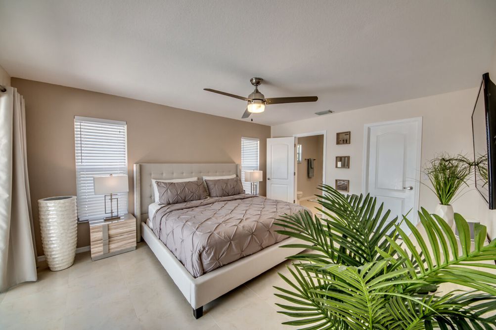 Master Bedroom in der Villa Sunshine Bay
